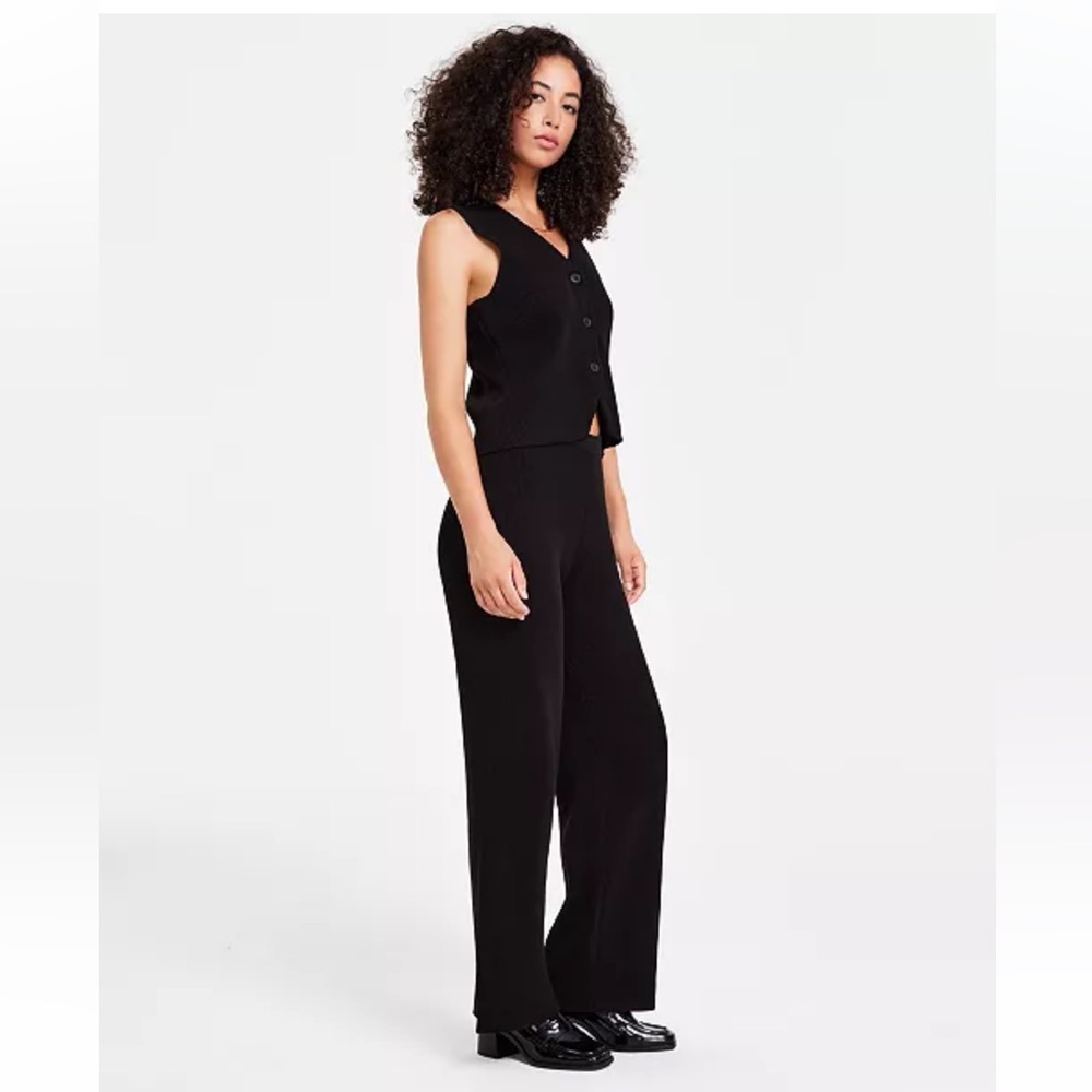 LUCY PARIS Macys vest set XL M
Women's Grayson Ribbed Bootcut Pants - Picture 2 of 8